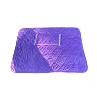 Hasaller USB Wireless Heating Blanket Electric Throw Washable USB Wireless Electric Blanket Portable Warm Shawl with Constant Temperature Control for Couch Bed Office Travel 60x80cm(Purple)