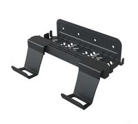 Hasaller Wall Mount Bracket for Nintendo Switch 2 with Game Cartridge and Controller Storage Iron and ABS Construction Compact Design 8 x 5 x 22 cm Black