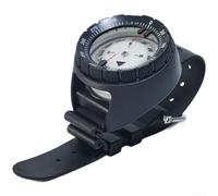 Hasaller Waterproof Scuba Diving Wrist Mounted with Glow in The Dark for Night Navigation Large Side View Window Grey Outdoor Gear<(F)