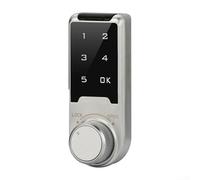 Hasaller Zinc Alloy Smart Keypad Digital Combination Lock for Cabinet Door Gym Locker Mailbox with Wrong Code Alarm and Low Battery Indicator 20mm or 30mm Tongue(30mm)