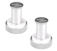 HASANBAR 2 Pack Pressure Canner/Cooker Parts for Presto, Replacement Part Air Vent Cover/Lock, 23Quart 409A 16QT Silver