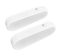 HASAYAKI Curtain Cord Weights, 2-Pack Plastic Pull String Pendants for Vertical Blind and Drapes - White