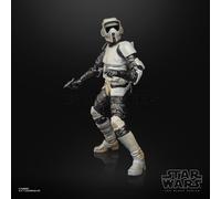 Star Wars The Black Series Carbonized Collection Scout Trooper Toy 15-cm-Scale The Mandalorian Collectible Figure for Kids Ages 4 and Up