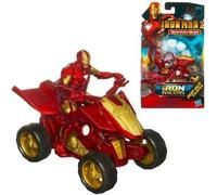 Hasbro - 93583 - Figure - Iron Man 2 - Iron Racers - Pop-out Weapon - Quatum Quad