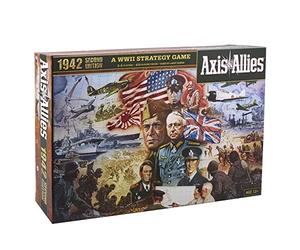 Hasbro Avalon Hill Axis & Allies 1942 Second Edition World War II Strategy Game Ages 12+ 2-5 Players F3151 Multi