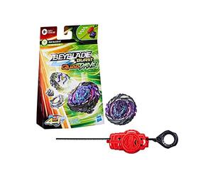 Hasbro Beyblade Burst QuadDrive Roar Balkesh B7 Spinning Top Starter Pack - Battling Game Top Toy with Launcher, Multicolor, One Size