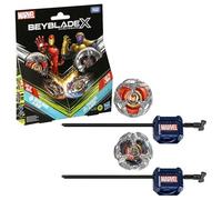 Hasbro - Beyblade X - Dual Pack - Iron Man 4-80B Stamina Thanos 4-6 - N59z