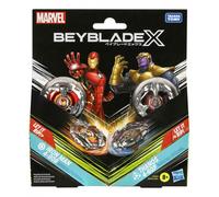 Beyblade X Marvel Collab Iron Man 4-80B vs. Thanos 4-60B Multipack Set