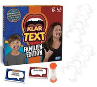 Hasbro C3145100 Klartext Family Edition, Party Game with Laughter Guarantee for