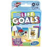 Hasbro Card Game The Game of Life Goals Fast Family Game for 2 to 4 Players from 8 Years