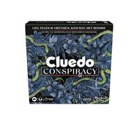Hasbro Gaming Cluedo Conspiracy, Detective Board Game for 4 Players or More, Party Games for Families, for Adults and 14+ Year Old Boys and Girls, Fun and Birthday Toy