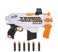 Nerf Ultra Amp Motorized Blaster, 6-Dart Clip, Includes 6 Darts, for Kids Ages 8
