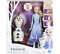 Hasbro Disney Frozen II Talk and Glow Olaf and Elsa BRAND NEW
