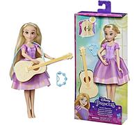 Hasbro Disney Prinzessin nen Princess Rapunzel Fashion Doll and Guitar with Colour Changing Toy for Children from 3 Years, F3379EU6, Multi