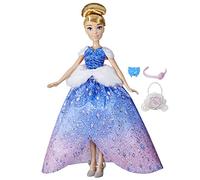 Hasbro Disney Prinzessinnen Princess Cinderellas Clothes Gallery Fashion Doll, 10 Outfit Combinations, Toy for Children from 3 Years, F5043