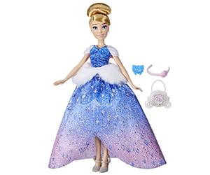 Hasbro Disney Prinzessinnen Princess Cinderellas Clothes Gallery Fashion Doll, 10 Outfit Combinations, Toy for Children from 3 Years, F5043