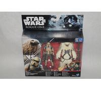 Star Wars Rogue One 10cm Baze Malbus Vs Imperial Stormtrooper Action Figures
