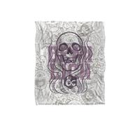 Hasbro Dungeons And Dragons Retro Demilich Blanket 152 X 127 Cm In White White