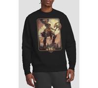 Hasbro Dungeons & Dragons - 2024 Barbarian Key Art Sweatshirt in Black | Size: XL Hasbro Black XL