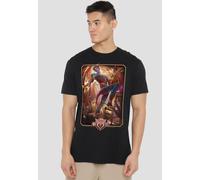 Hasbro Dungeons & Dragons - 2024 Bard Key Art T-Shirt in Black | Size: 4XL Hasbro Black 4XL