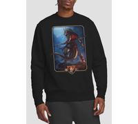 Hasbro Dungeons & Dragons - 2024 Monk Key Art Sweatshirt In Black Black S