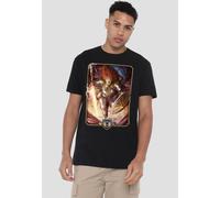 Hasbro Dungeons & Dragons - 2024 Paladin Key Art T-Shirt In Black Black XL