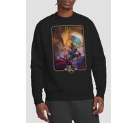 Dungeons & Dragons - 2024 Players Handbook Cover Sweatshirt Hasbro Black S