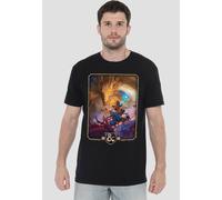 Hasbro Dungeons & Dragons - 2024 Players Handbook Cover T-Shirt In Black Black S