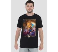 Hasbro Dungeons & Dragons - 2024 Players Handbook Cover T-Shirt in Black | Size: XL Hasbro Black XL