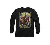 Hasbro Dungeons & Dragons - 2024 Ranger Key Art Long Sleeve T-Shirt in Black | Size: Large Hasbro Black L
