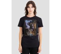 Hasbro Women's Dungeons & Dragons - 2024 Rogue Key Art T-Shirt in Black | Size: Small Hasbro Black S
