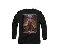 Hasbro Dungeons & Dragons - 2024 Sorcerer Key Art Long Sleeve T-Shirt in Black | Size: Medium Hasbro Black M