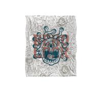 DUNGEONS AND DRAGONS Retro Beholder Silky Touch Super Soft Throw Blanket 152 x 127 cm