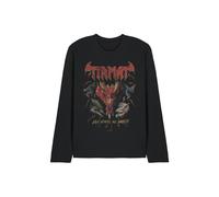 Hasbro Dungeons Dragons Tiamat 5 Heads Dragon Long Sleeve T-Shirt, Black Black L