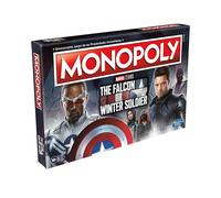 Hasbro Falcon And The Winter Soldier Monopoly Board Game English Red