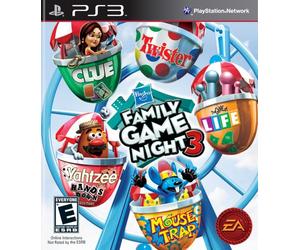 Hasbro Family Game Night 3: Clue / Twister / Mouse Trap / Yahtzee / Life