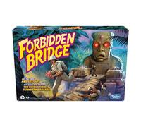 Hasbro Forbidden Bridge Adventure Board Game - 2-4 Players, Ages 7+, Race to Return Jewels, Bridge Shakes (F3179 Ponte proibida)