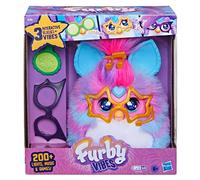 Furby Vibes Blue Razz Interactive Electronic Plush Toy for Girls & Boys 6+