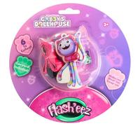 Hasbro Gabby's Dollhouse Flash'Eez Light-Up Collectible Character Toy Accessory with Lanyard - DJ Catnip