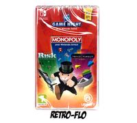 Hasbro Game Night Monopoly Trivial Pursuit Live Risk - Nintendo Switch Game NEW