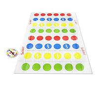 Hasbro Gaming 0 Twister Ultimate with Larger mat and More Colour Fields, Game for Families and Children Aged 6 and up, Compatible with Alexa (Exclusive to Amazon), Single, Multi