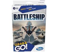 Hasbro Gaming Battleship Strategy Game, Travel Toys for Kids, 2 Player Portable Fun, Grab and Go, Ages 7+