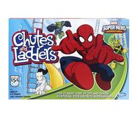 Hasbro Gaming Chutes and Ladders: Marvel Spider-Man Edition Board Game for Kids 2-4 Players Preschool Games Ages 3 and Up (Amazon Exclusive)