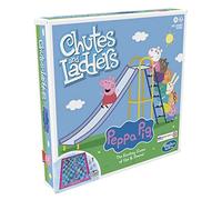 Hasbro Gaming Chutes and stairs: Peppa Pig Printing Board Game for Children from 3 Years, for 2-4 Players