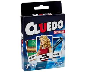 Hasbro Gaming Clue Card Game for Kids Ages 8 and Up, 3-4 Players Strategy Game
