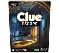 Hasbro Gaming Clue Escape: The Midnight Hotel Board Game, Clue Escape Room Game, 1-Time Solve Mystery Games, Family Games for Ages 10+, 1-6 Players, 90 Mins. Avg(F6417)