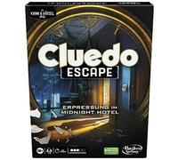 Hasbro Gaming Cluedo Escape Blackmail Midnight Hotel Unique Solvable Escape Room Game for 1-6 Players Cooperative Game