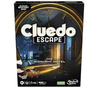 Hasbro Gaming Cluedo Escape: The Midnight Hotel, Escape Room Family Board Game for 1-6 Players, Detective Games for Boys and Girls, Fun Toy
