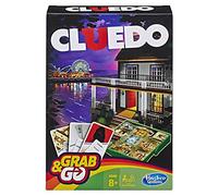 Hasbro Gaming Cluedo Game, Travel Edition, Spanish Version, Multicolor