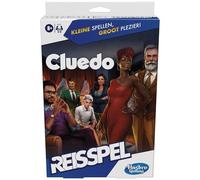 Hasbro Gaming Cluedo Travel Edition, Portable Game for 3-6 Players, Travel Game, Children's Game, Age 8+ (Dutch Version)